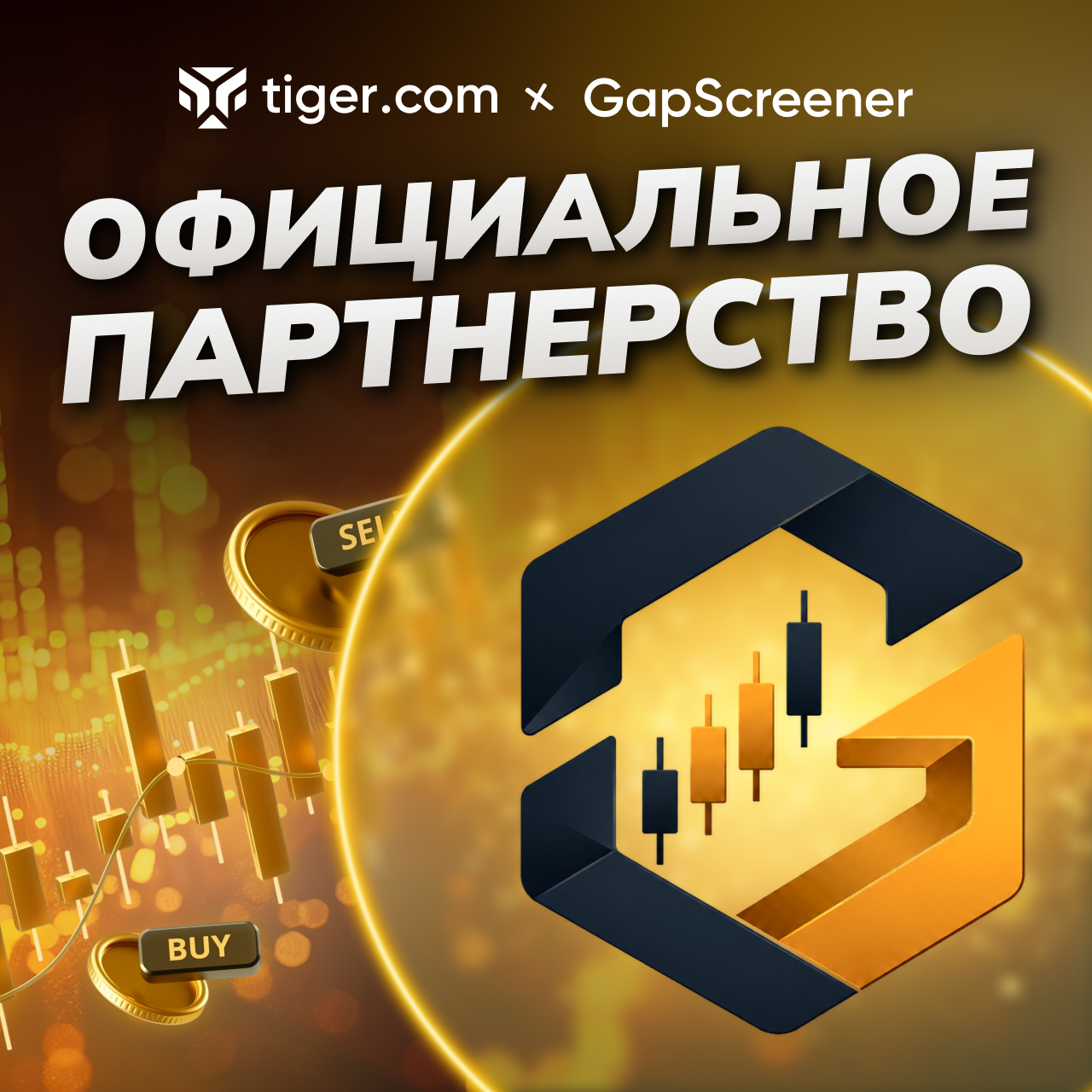 Tiger.com x GapScreener — официальное партнёрство